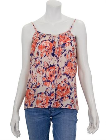 Tucker Shirred Camisole - Lyst