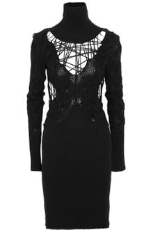 McQ by Alexander McQueen Ladder Cableknitted Wool Sweater - Lyst