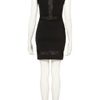 Topshop Mesh Insert Bodycon Dress By Dress Up in Black - Lyst