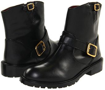 Marc By Marc Jacobs Espresso Flat Leather Ankle Boots - Lyst