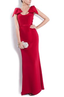 Notte By Marchesa Bow Shoulder Gown - Lyst