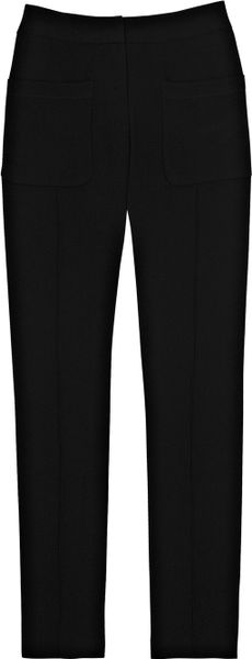 Vanessa Bruno Crepe Front Pkt Pants in Blue - Lyst