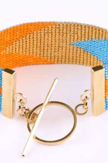 Anabel Campbell Navajo Cuff Tangerineturquoise - Lyst