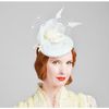 Bundle Maclaren Millinery Bella in White (ivory) - Lyst