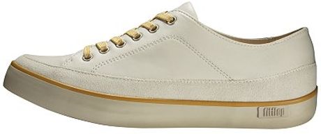 fitflop leather trainers