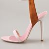 Jenni Kayne Suede Ankle Strap Sandals in Silver - Lyst