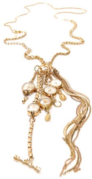 Maria Zureta Just in Time Necklace - Lyst