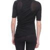 Mcq By Alexander Mcqueen Short Sleeve Tshirt with Zip On The Shoulders in Black - Lyst
