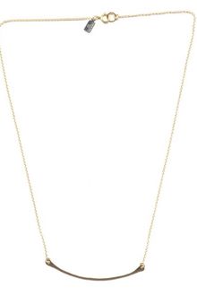 Peggy Li Single Bar Necklace - Lyst