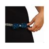 Poupee Couture Crystal Bow Belt in Blue - Lyst