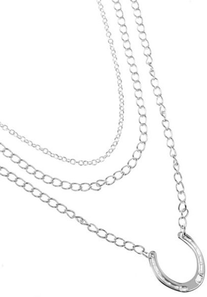 Renaissance Life  Horseshoe in Silver - Lyst