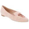 Alexander Mcqueen Skull Sequin Slipper Shoe in Pink - Lyst