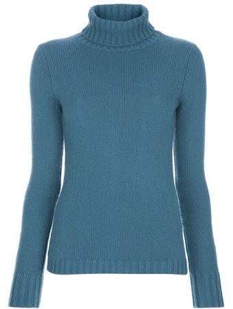  Cashmere Polo Neck 