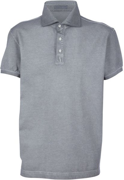 Ballantyne Classic Polo in Gray for Men (grey) - Lyst