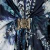 Balmain Eagle Print Top in Blue - Lyst