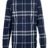 Burberry Brit Checked Shirt in Blue for Men - Lyst