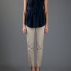 Carven Tie Detailed Vest in Blue (navy) - Lyst