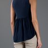 Carven Tie Detailed Vest in Blue (navy) - Lyst