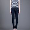 Comme Des Garçons Striped Top in Black - Lyst