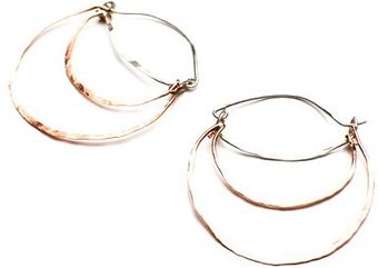 Cynthia Jones Jewelry Scallop Hoop Earring - Lyst