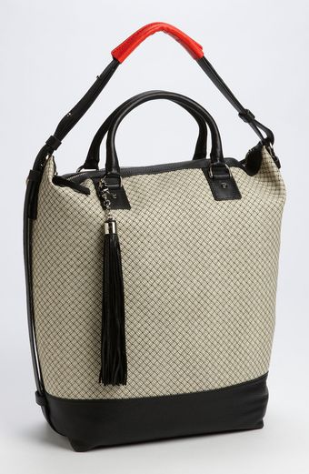 Diane Von Furstenberg Sporty Drew Basket Weave Bucket Bag - Lyst