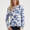 Diane Von Furstenberg Marcie Sequined Floral Jacket in Floral (white) - Lyst