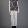 Dolce & Gabbana Lace Print Top in Gray (black) - Lyst