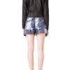Edun Suede Cinched Collar Jacket in Blue (navy) - Lyst