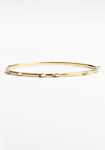 Elizabeth And James Thorn Bangle - Lyst