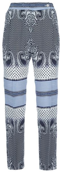 Etro Printed Trousers - Lyst