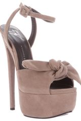 Giuseppe Zanotti Bow Detail Platform Pump