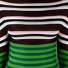 Issey Miyake Cauliflower Striped Knitted Sweater in Blue (green) - Lyst