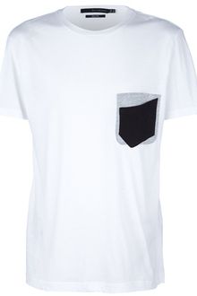 Kai Aakmann Asymmetric Pocket Tshirt - Lyst