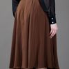Marc By Marc Jacobs Silk Skirt in Brown - Lyst