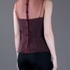 Marc Jacobs Sleeveless Ruffled Top in Purple (burgundy) - Lyst