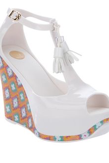 Melissa Peace Wedge Sandal - Lyst