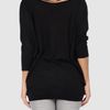 Miss Sixty Short Sleeve Sweaters in Black - Lyst
