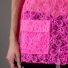 Msgm Floral Lace Vest in Purple (floral) - Lyst
