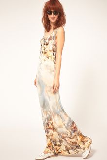 Paul By Paul Smith Dandelion Print Maxi Dress - Lyst