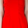 Paul Smith Sleeveless Dress in Red (orange) - Lyst