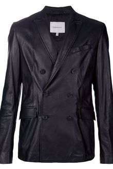 Pierre Balmain Leather Jacket - Lyst