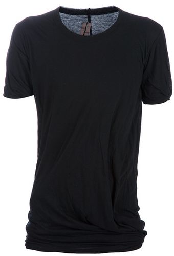 Rick Owens Double Layer Tshirt - Lyst