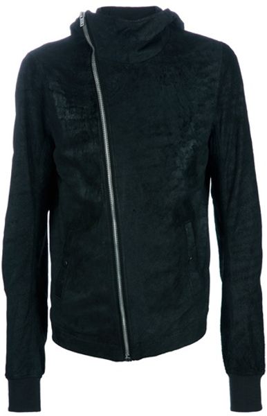 Rick Owens Scuba Jacket in Black for Men - Lyst