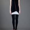 Rick Owens Lilies Asymmetric Ruched Cardigan in Black - Lyst