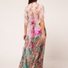River Island Cream Lily Print Maxi Kaftan in Beige (cream) - Lyst