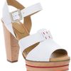 See By Chloé High Heel Sandal in White - Lyst