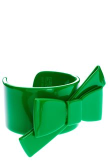 Sonia By Sonia Rykiel Green Bow Cuff - Lyst
