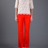 Stella Mccartney Lace Top in Beige (nude) - Lyst