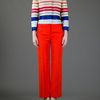 Stella Mccartney Bootcut Trouser in Red (orange) - Lyst