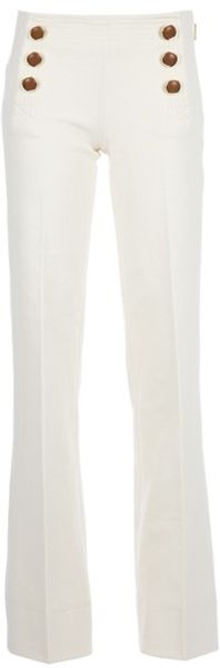 Tory Burch Flared Trouser - Lyst